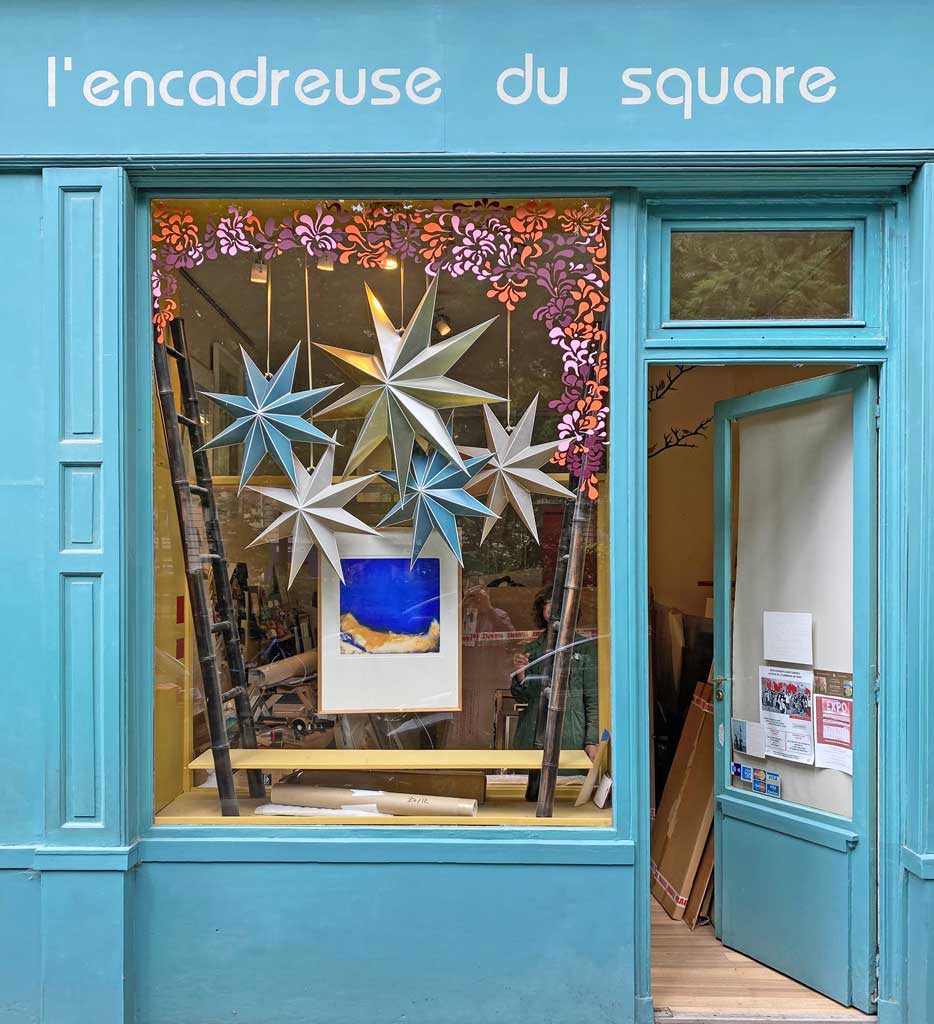 L'Encadreuse du square (75012)