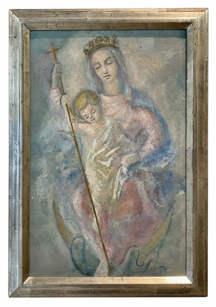 Scalino Or blanc vieilli