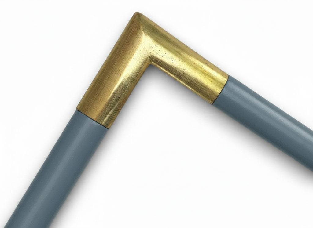 Méplat 25 Couleur angles or fin