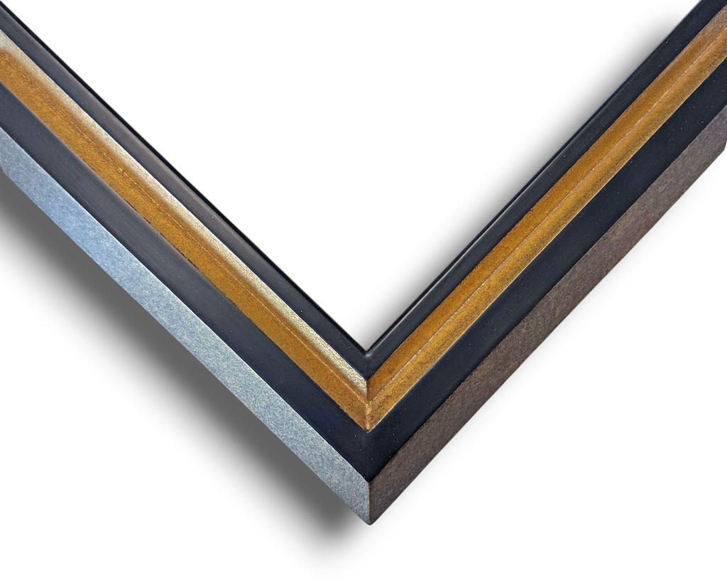 Cavallo Exterieur laiton plats noirs cuve or